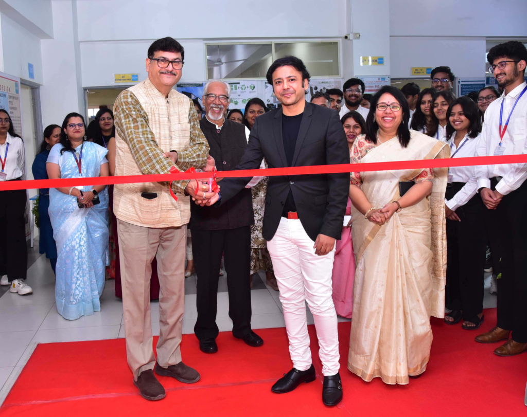 Prof. Ar. Abhay Purohit, President of the Council of Architecture, Delhi with Mr. Amit Gupta, Co-founder Studio Symbiosis