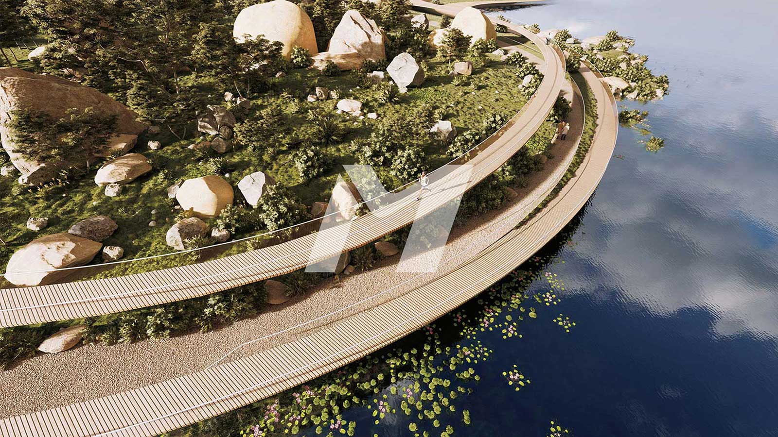 International public sustainable development project ECO park designed by Studio Symbiosis